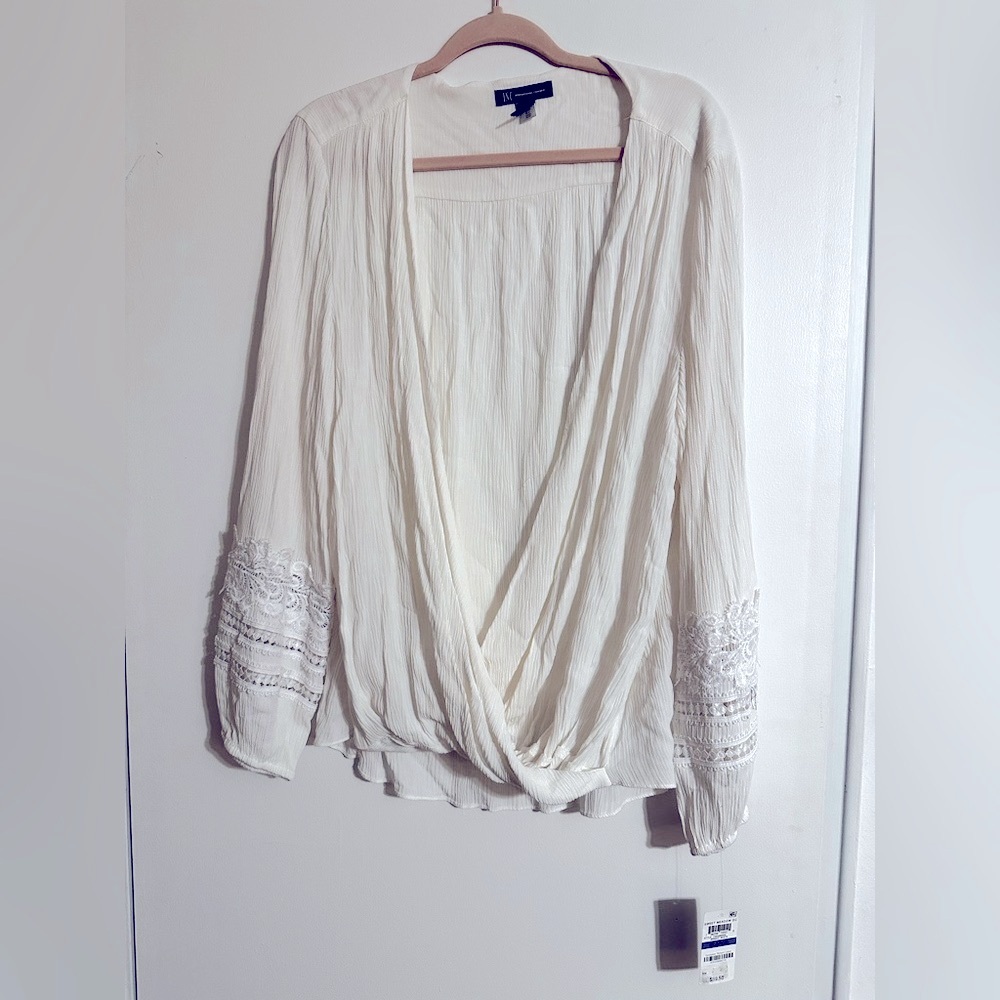 Elegant White Women's Top